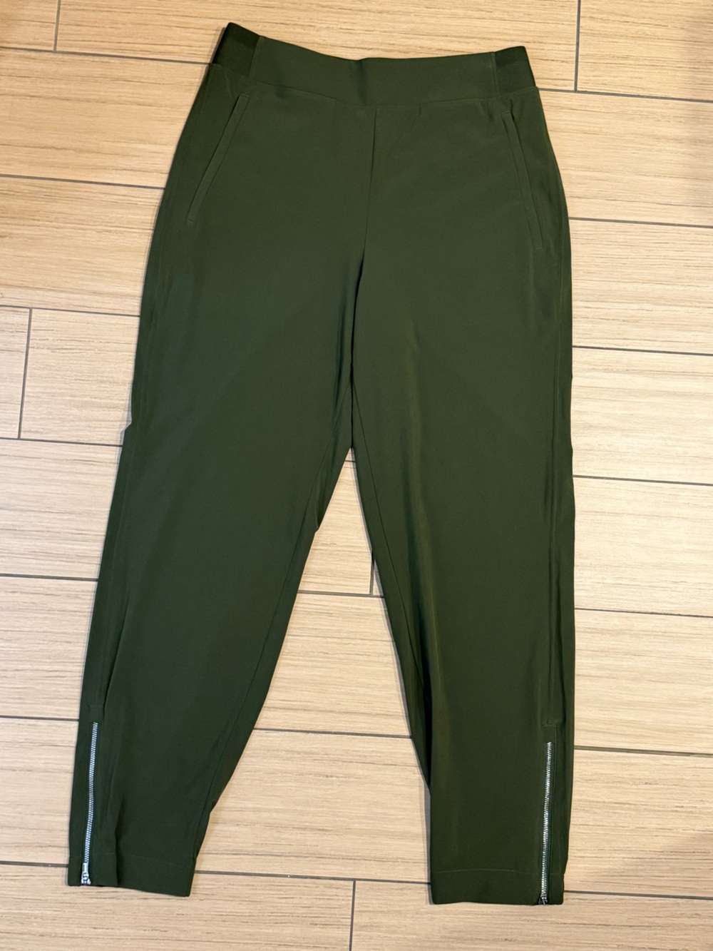 Athleta Olive Green Women's Track Joggers